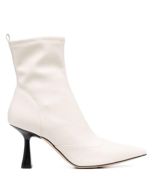 michael kors boots white