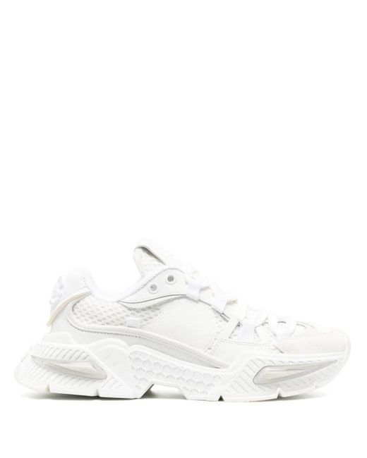 Dolce & Gabbana White Airmaster Low-top Sneakers