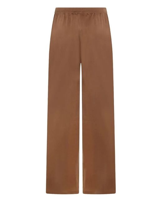 Fabiana Filippi Brown Pull On Trousers