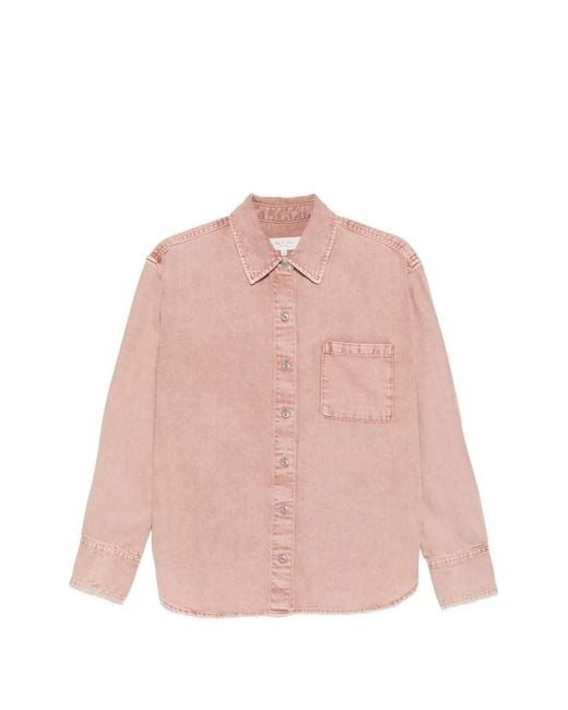 Rag & Bone Pink Connie Shirt