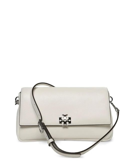 Tory Burch White Petit Sac Porté Épaule Charlie