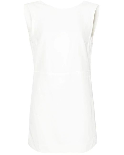 Loulou Studio White Sleeveless Dress