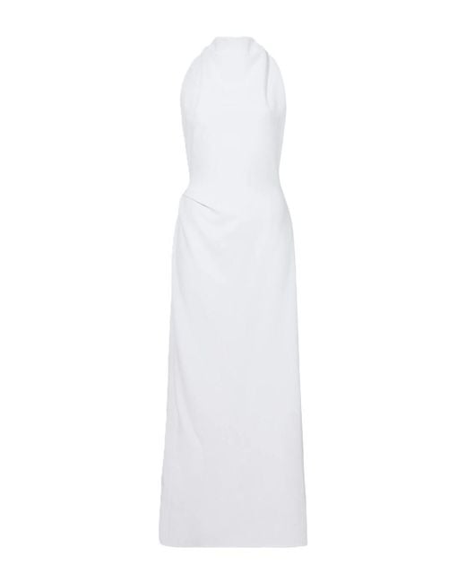 Proenza Schouler White Selena Twist Back Dress
