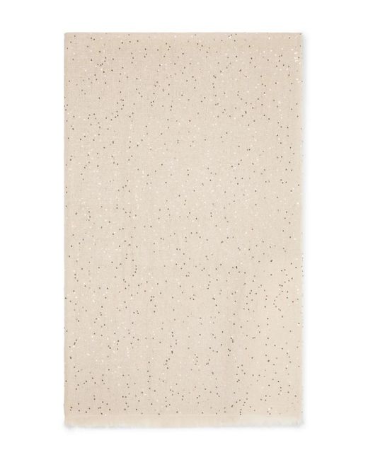 Brunello Cucinelli Natural Cashmere-Silk Scarf