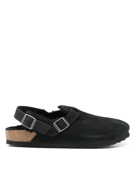 Birkenstock Black Tokio Inside Shearling