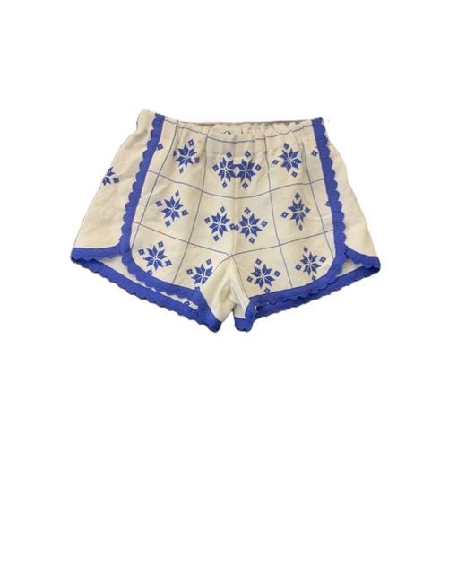 ORSINA Blue Shorts One Of A Kind