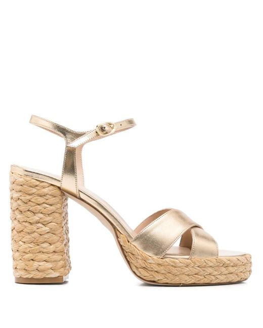 Stuart Weitzman Metallic 110Mm Dayna Sandals