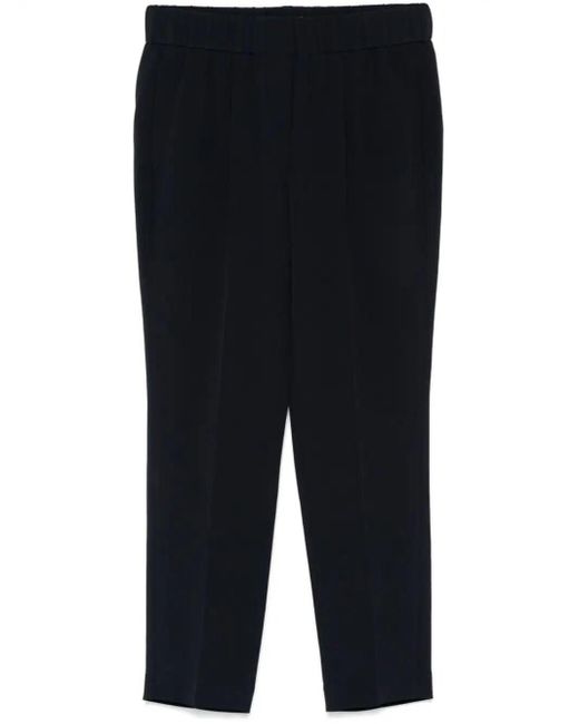 Brunello Cucinelli Black Crop Trousers