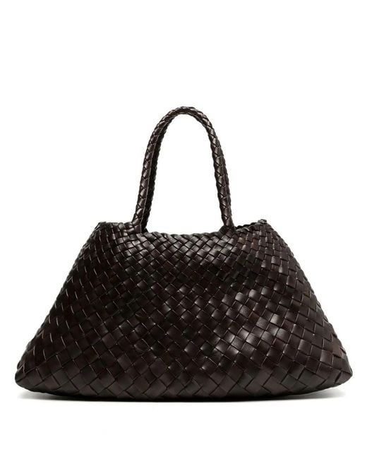 Santa Croce Bag Big di Dragon Diffusion in Black