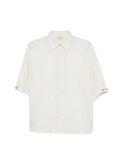 Herno White Mini Shirt