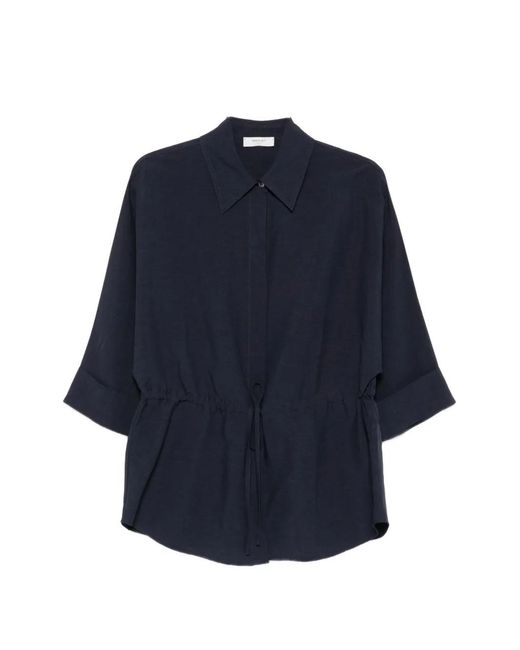 NINA 14.7 Blue Drawstring Closure Shirt
