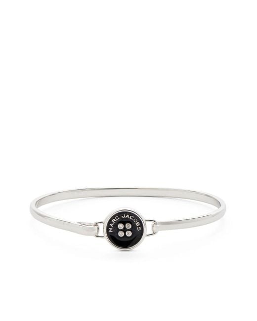 Marc Jacobs White Button Hinge Bracelet