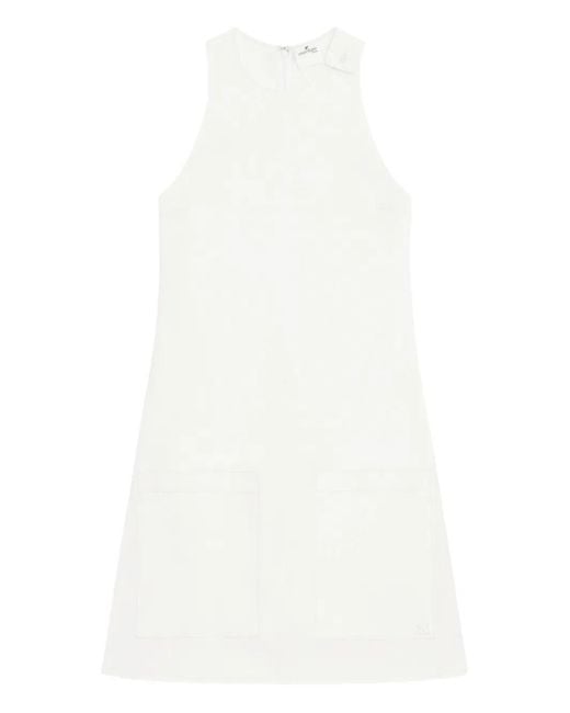 Courreges White Heritage Poplin Dress