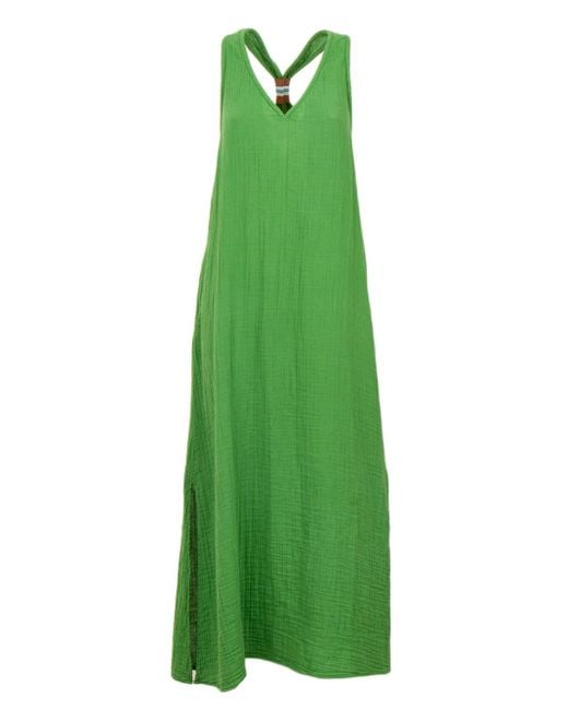 Xirena Green Atlas Dress