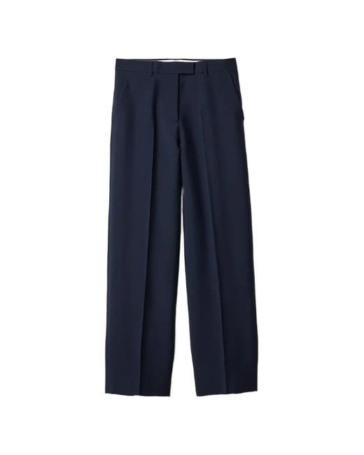 Miu Miu Blue Wool Trousers
