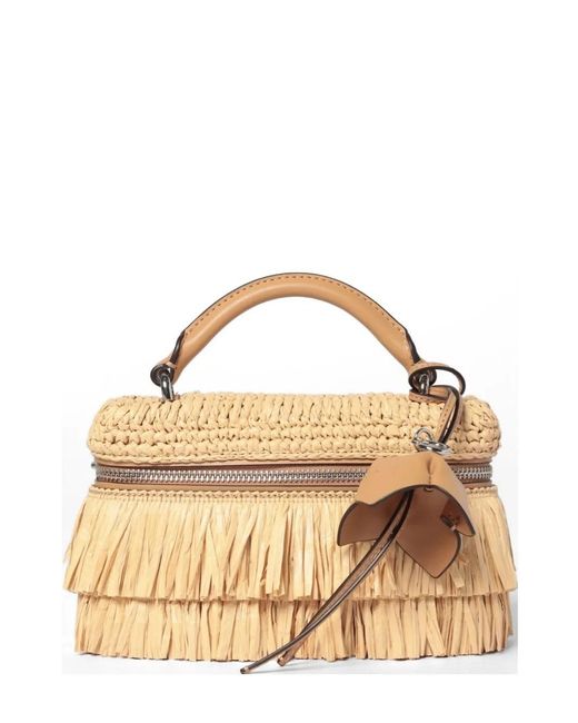 Michael Kors Metallic Fringed Shoulder Bag