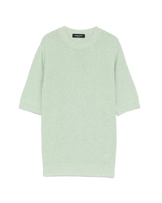 Fabiana Filippi Green Micropail Top