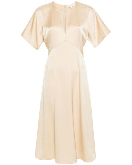 Michael Kors Natural Short Sleeve Dress