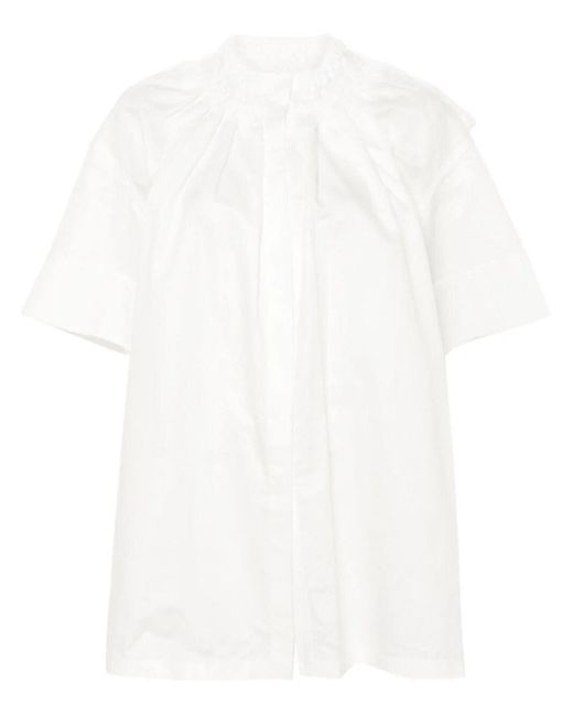 Jil Sander White Long Shirt