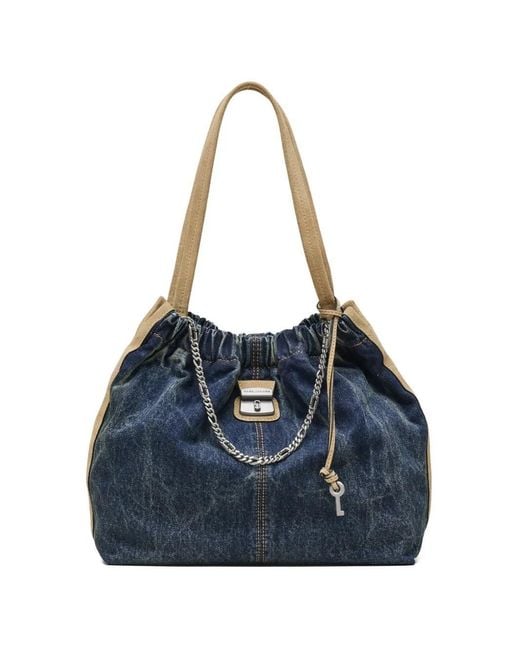 Marc Jacobs Blue The Tote Denim Tote