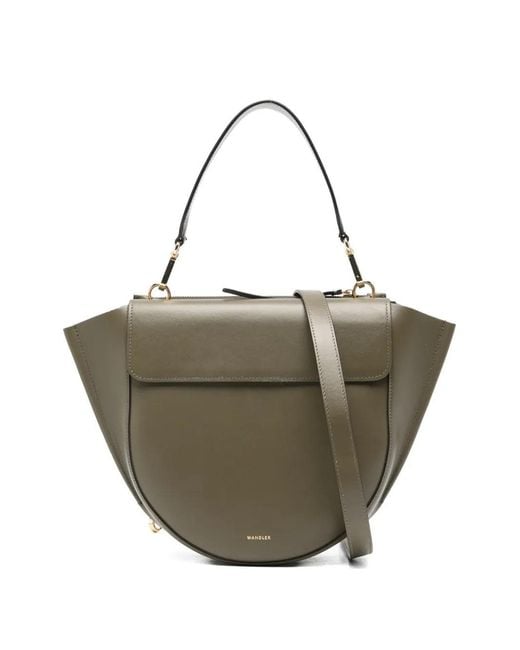 Wandler Metallic Medium Hortensia Tote Bag