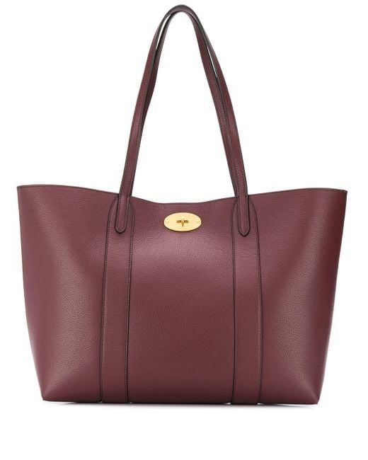 Mulberry Purple Bayswater Tote Bag