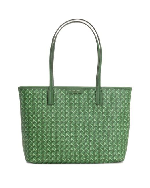 Tory Burch Green Shopper Bag 'Ever-Ready Small'