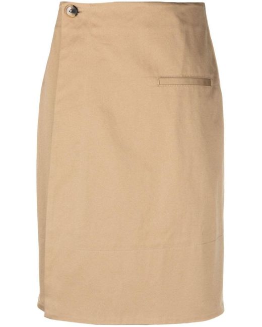 J.W. Anderson Natural Midi Skirt