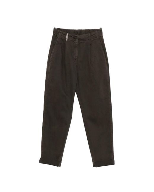 Peserico White Pant Cuffs