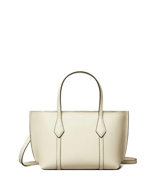 Tory Burch Natural Mini Perry Tote Bag