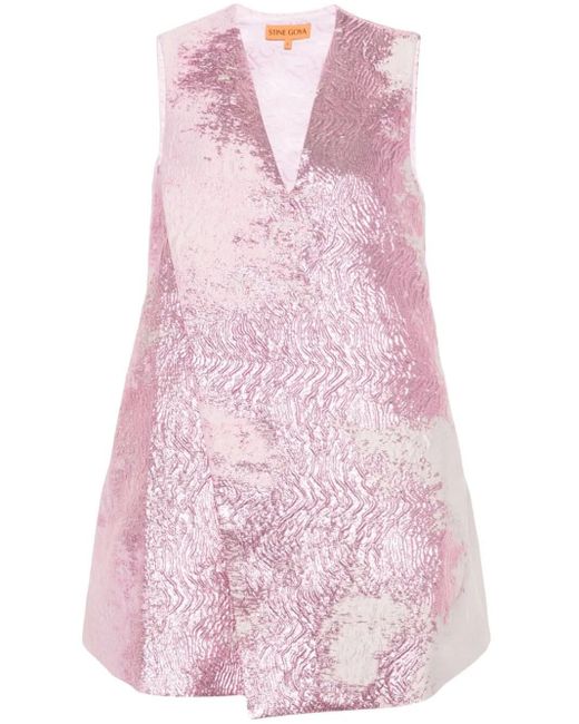 Stine Goya Pink Sgtamar Mini Dress