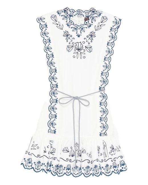 ALÉMAIS Blue Leela Dress