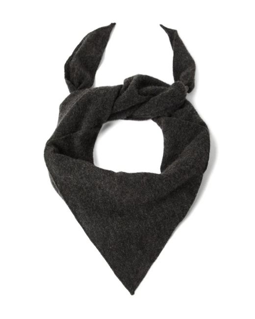 Brunello Cucinelli Black Monili-Chain Scarf