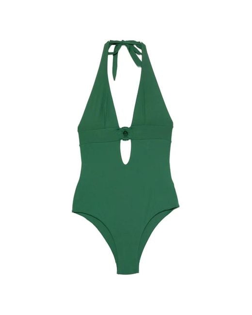 Fisico Green Ring Swim Suit