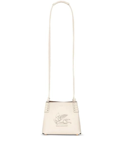 Etro Women's White Mini Libra Tote Bag