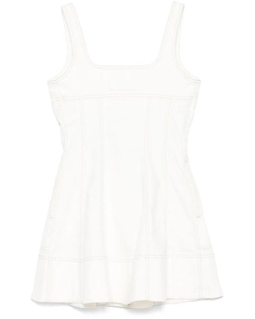 Aje. Emilie Mini Dress in White | Lyst