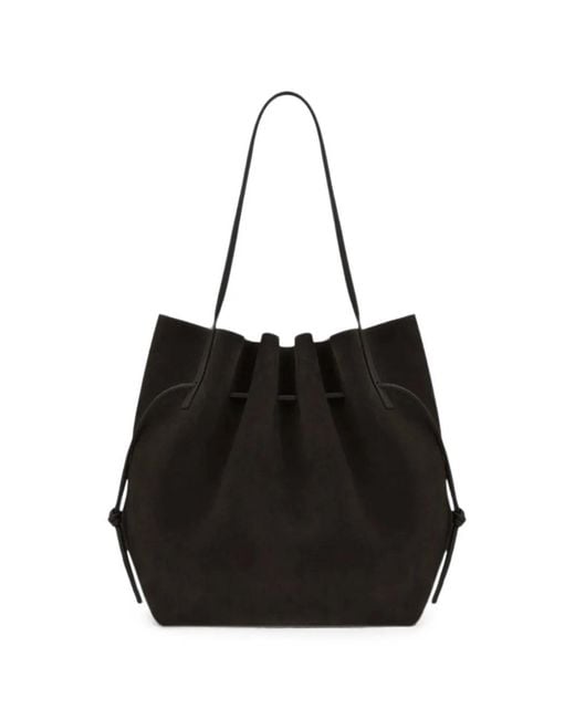 Yuzefi Black Scallop Tote