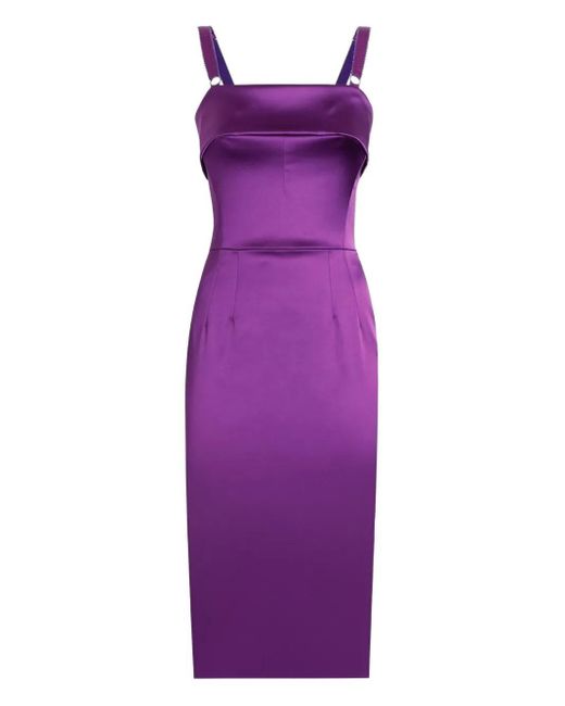 strapless open back dress Dolce Gabbana by Domenico Dolce and Stefano Gabbana - Purple Women  Party/Cocktail Dress