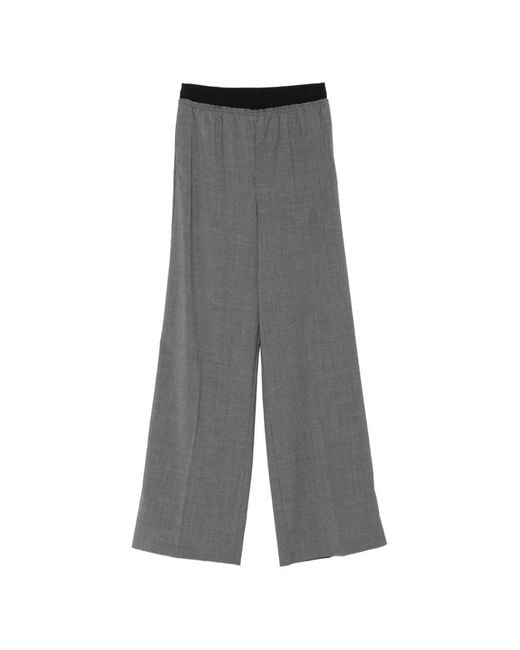 Pantalone Con Elastico di Alpha Studio in Gray