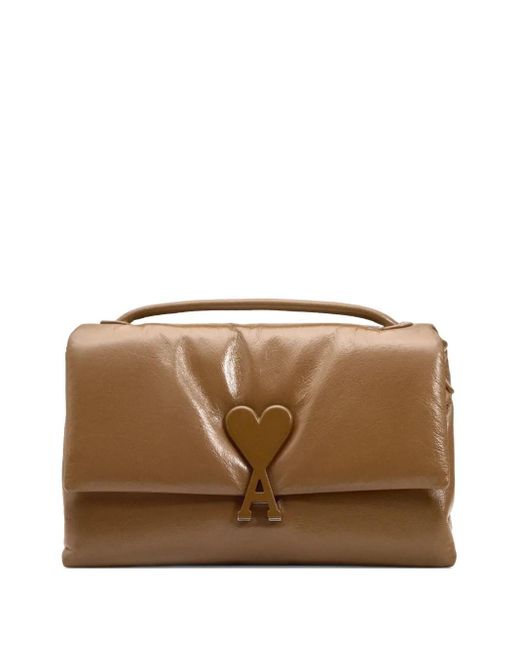AMI Brown Voulez-Vous Shoulder Bag