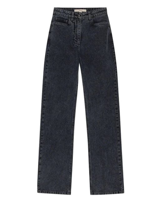 Remain Blue Straight Leg Trousers