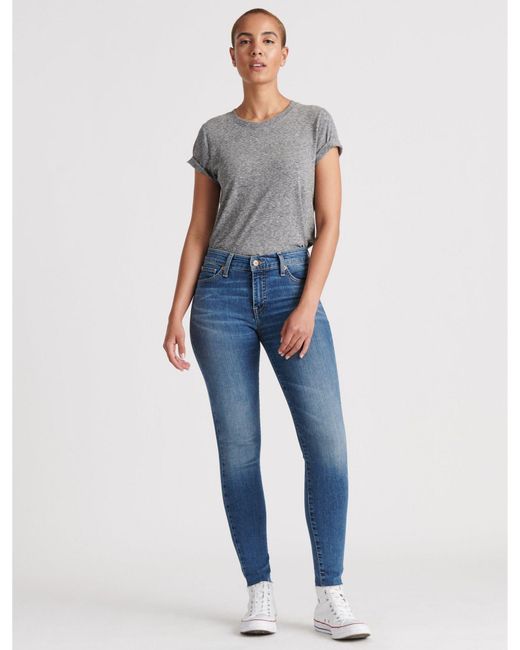Red Camel NEW Skinny Super Stretch Denim Jeans Ava Fit Low Rise Green Teal