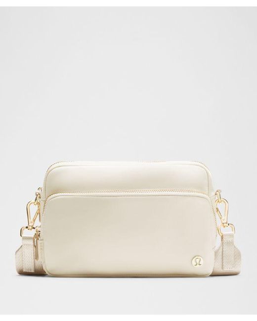 lululemon athletica Natural – Everywhere Crossbody Bag Large 3L Metal Hardware –
