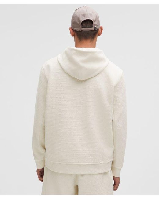 lululemon athletica Natural Textured Spacer Hoodie for men