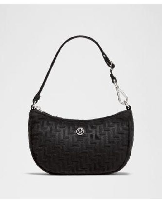lululemon athletica Black – City Essentials Mini Shoulder Bag 1L L Monogram Velvet –