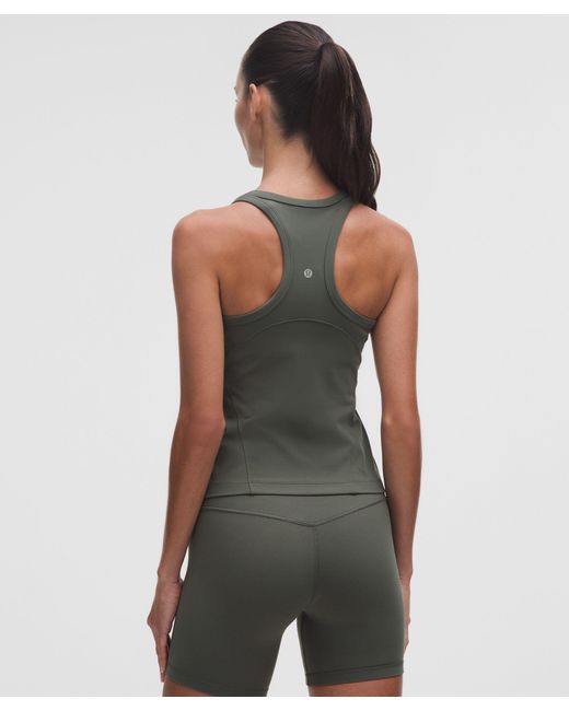 lululemon athletica Green Align Waist-Length Racerback Tank Top