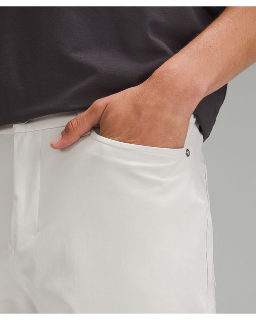 lululemon athletica Abc Classic-fit 5 Pocket Trousers 34"l Warpstreme - Color White - Size 29 for men