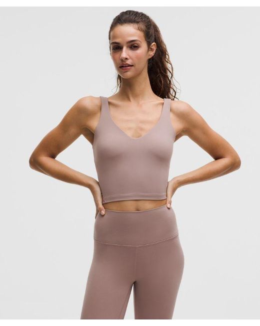 lululemon athletica Brown Align Tank Top