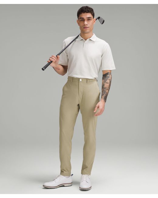 lululemon athletica Natural Abc Slim-fit Golf Trousers 32"l for men