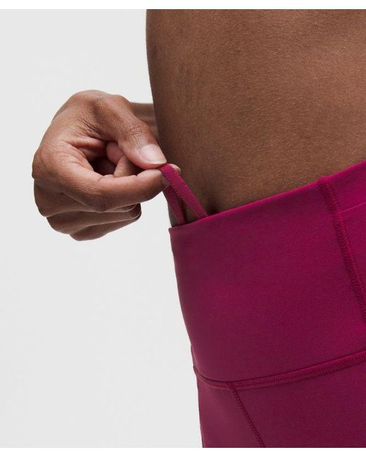lululemon athletica Red Swift Speed High-Rise Tight 25"